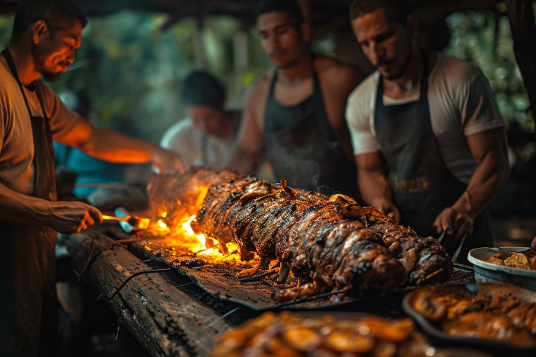 Pork spit braai catering Northern Suburbs Cape Town